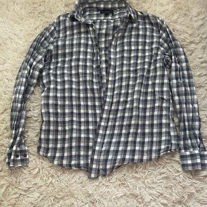 Men’s Banana Republic button down long sleeve slim fit size medium
